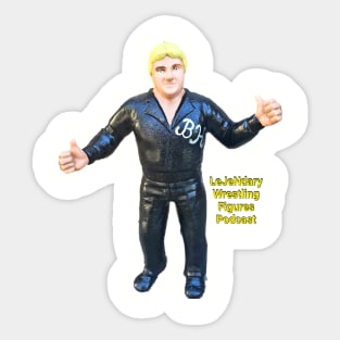 LeJeNdary Wrestling Figures Podcast BH Sticker